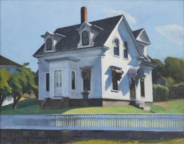 Amerika - Edward Hopper, Hodgkin's House, 1928, privecollectie